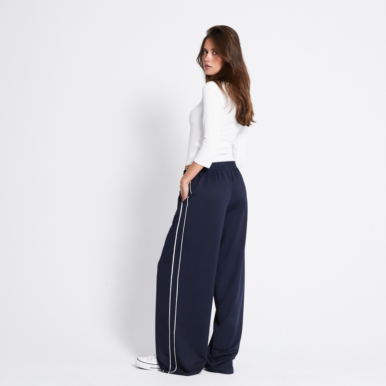 Wide trackpants "Pixie" Dark Blue